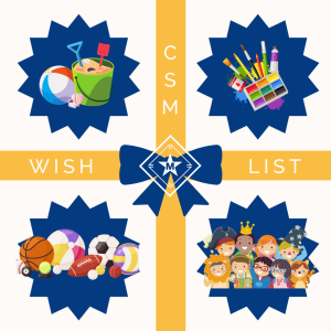 CSM event logo dates and location on the bottom activities during the event